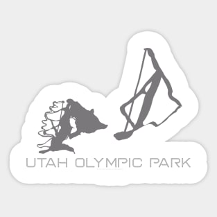 Utah Olympic Park Resort 3D Sticker